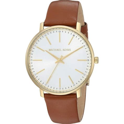 michael kors brown leather band watch mk-2012|Michael Kors Watch Bands • Official dealer • Mastersintime.com.